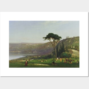 Lake Albano by George Inness Posters and Art